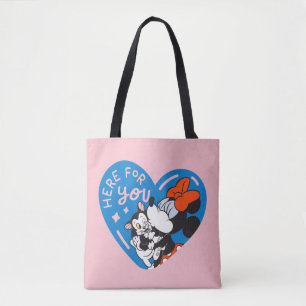 Minnie and Figaro Here For You Tote Bag