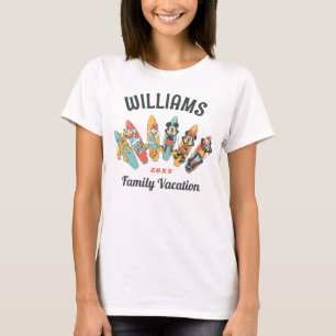 Minnie and Friends   Summer Beach Family Vacation T-Shirt
