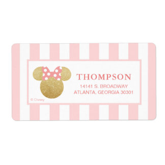 Minnie | Baby shower de Parties scintillant en or 