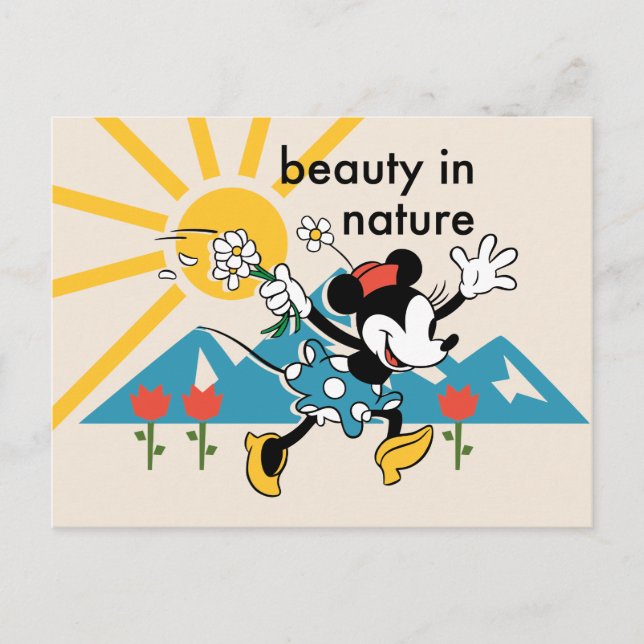 Minnie | Beauty in Nature Postcard (Front)
