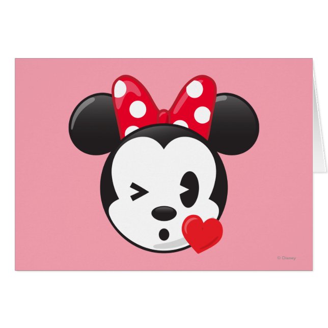 Minnie branchée | Flirty Emoji (Devant horizontal)