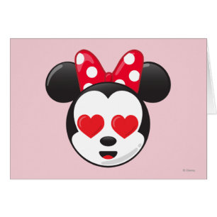 Minnie branchée   In Love Emoji