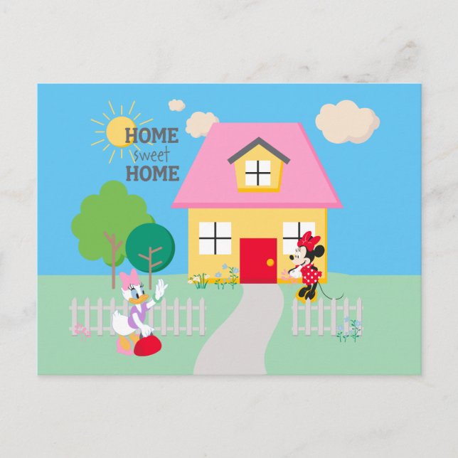 Minnie & Daisy | Home Sweet Home Postcard (Front)