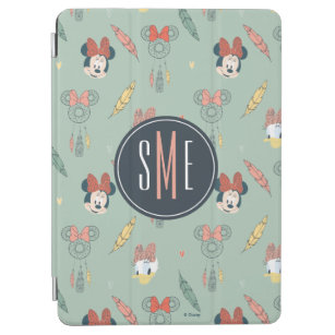 Minnie & Daisy Monogram   Dream Catcher Pattern iPad Air Cover
