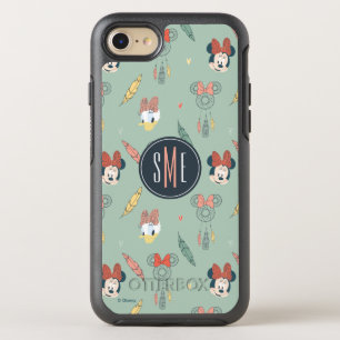 Minnie & Daisy Monogram   Dream Catcher Pattern OtterBox Symmetry iPhone 8/7 Case