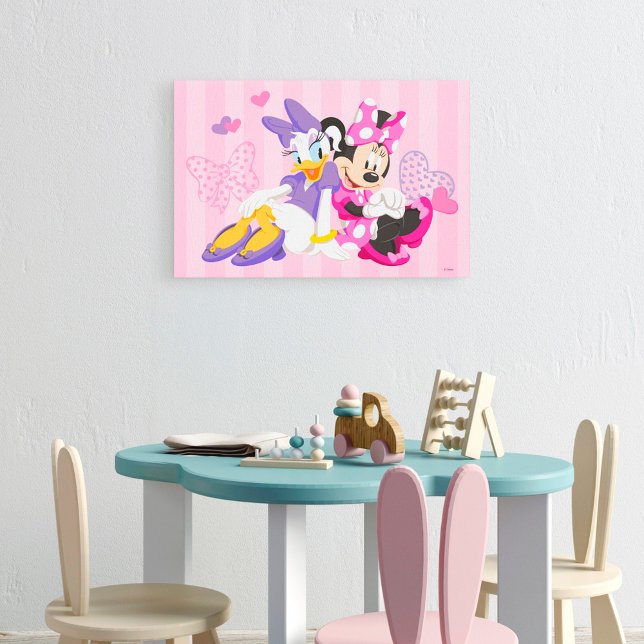 Minnie & Daisy | Super Helpers Canvas Print (Creator Uploaded)