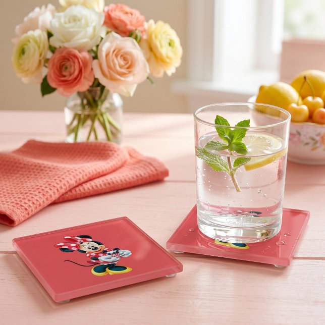 Minnie Glass Coaster (Creator Uploaded)