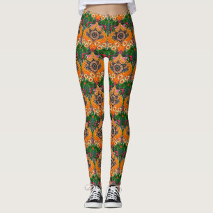 MINNIE green leggings