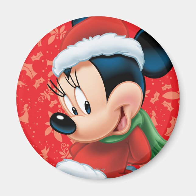 Minnie in Holiday Outfit Magnet (Front)