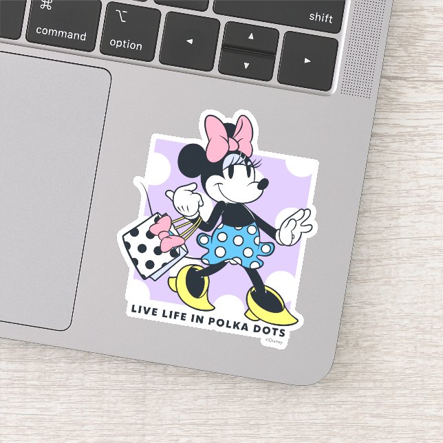 Minnie Live Life in Polka Dots (Detail)