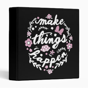 Minnie   Make Things Happen Binder