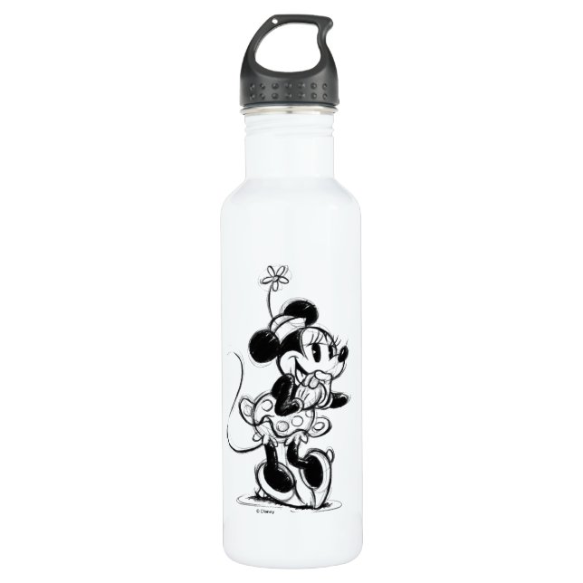 Minnie | Marble 710 Ml Water Bottle (Front)