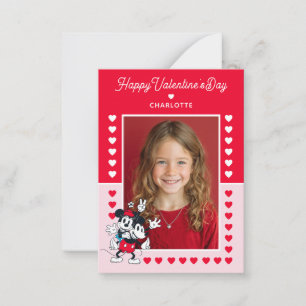 Minnie & Minnie Photo Valentine Card