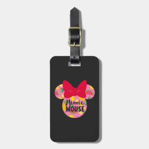 Minnie Minnie Tropical Logo Luggage Tag