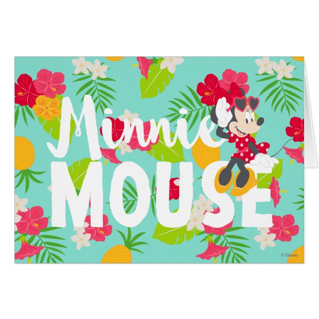 Minnie | Minnie's Tropical Pose (Front Horizontal)