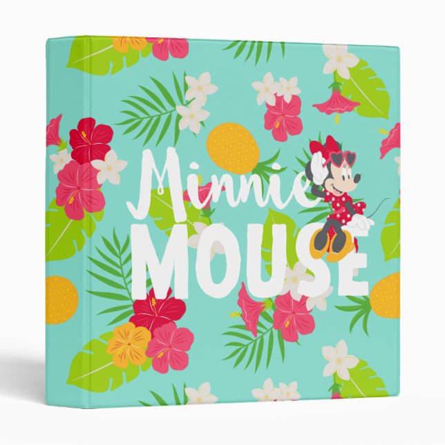 Minnie | Minnie's Tropical Pose Binder (Front/Spine)