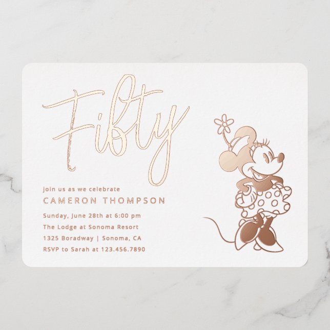 Minnie Mouse 50th Birthday  (Front)