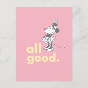 Minnie Mouse   All Good Postcard