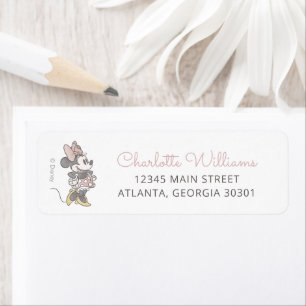 Minnie Mouse aquarelle Anniversaire