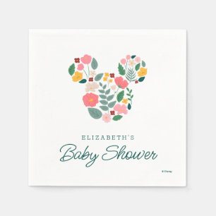 Minnie Mouse   Baby in Bloom Baby Shower Napkin