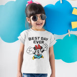 Minnie Mouse | Best Day Ever T-Shirt<br><div class="desc">This super cute shirt features Minnie Mouse and the quote, "Best Day Ever."</div>