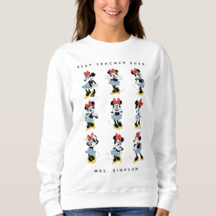 Minnie Mouse   Best Teacher Ever Sweatshirt