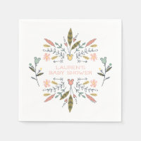Minnie Mouse Boho Festival Girl Baby Shower