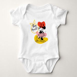 Minnie Mouse   Bon Appetit! Baby Bodysuit