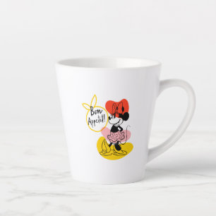 Minnie Mouse Bon Appetit! Latte Mug