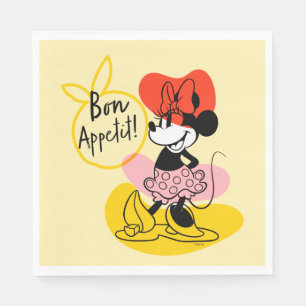 Minnie Mouse   Bon Appetit! Napkin