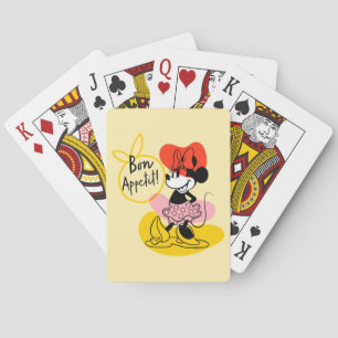 Minnie Mouse   Bon Appetit! Playing Cards