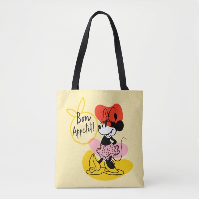 Minnie Mouse | Bon Appetit! Tote Bag (Front)