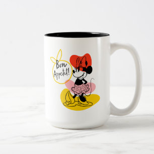 Minnie Mouse   Bon Appetit! Two-Tone Coffee Mug