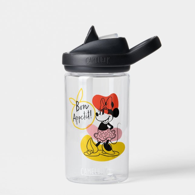 Minnie Mouse | Bon Appetit! Water Bottle (Left)