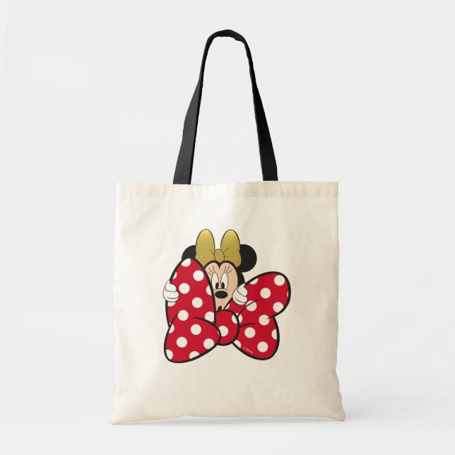 Minnie Mouse | Bow Tie Tote Bag (Front)