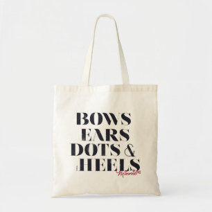 Minnie Mouse   Bows Ears Dots & Heels Tote Bag