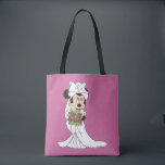 Minnie Mouse | Bride at Wedding Tote Bag<br><div class="desc">Minnie Mouse</div>