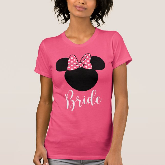 Minnie Mouse | Bride  Script T-Shirt (Front)