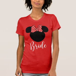 Minnie Mouse Bride Script T-Shirt