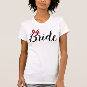 Minnie Mouse   Bride T-Shirt