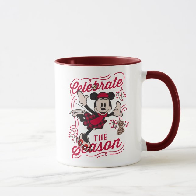 Minnie Mouse | Celebrate The Season Mug (Right)
