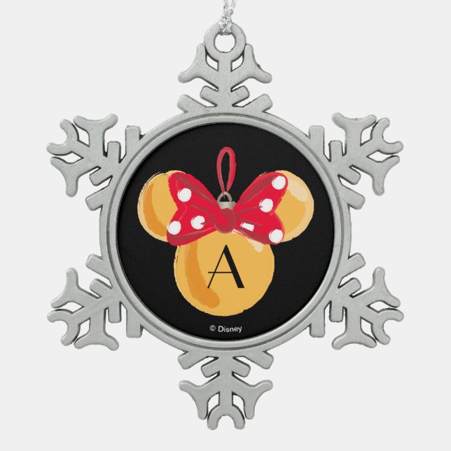Minnie Mouse Christmas Ornament (Front)