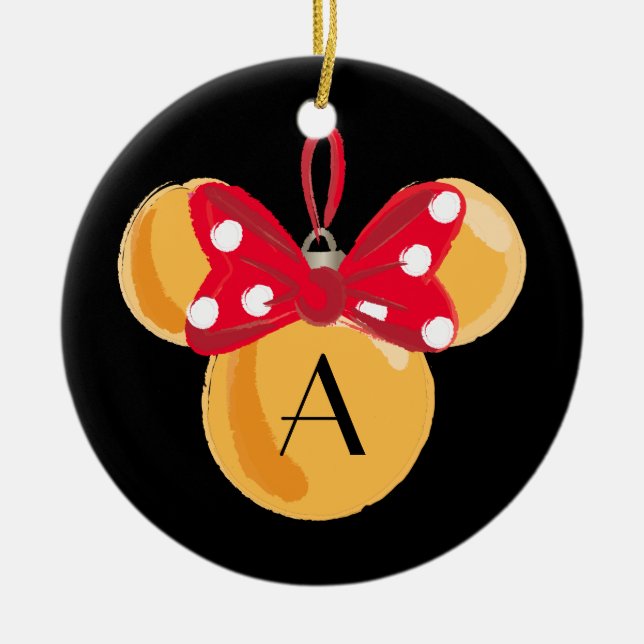 Minnie Mouse Christmas Ornament (Front)