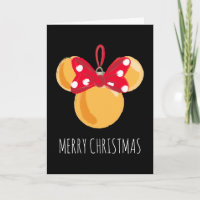 Minnie Mouse Christmas Ornament