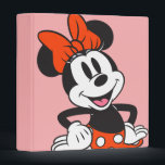 Minnie Mouse Classic Hands on Hips Pose Binder<br><div class="desc">Bright, cheerful, and full of timeless Disney magic, this joyful artwork features Minnie Mouse striking a confident pose in her iconic polka dot skirt and signature bow. With bold colors and a clean, character-forward style, the design perfectly captures Minnie’s upbeat personality and classic charm. Ideal for customizable Zazzle products like...</div>