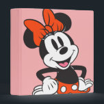 Minnie Mouse Classic Hands on Hips Pose Binder<br><div class="desc">Bright, cheerful, and full of timeless Disney magic, this joyful artwork features Minnie Mouse striking a confident pose in her iconic polka dot skirt and signature bow. With bold colors and a clean, character-forward style, the design perfectly captures Minnie’s upbeat personality and classic charm. Ideal for customizable Zazzle products like...</div>