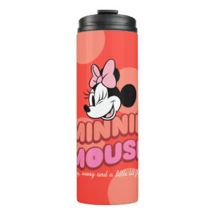 Minnie Mouse Classy Sassy and Flashy Thermal Tumbler