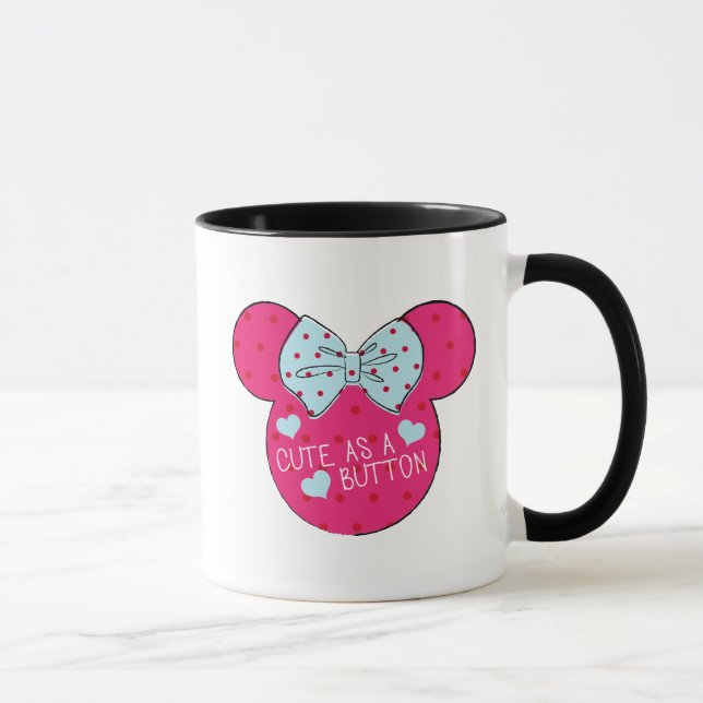 Minnie Mouse | Cute as a Button Mug (Right)