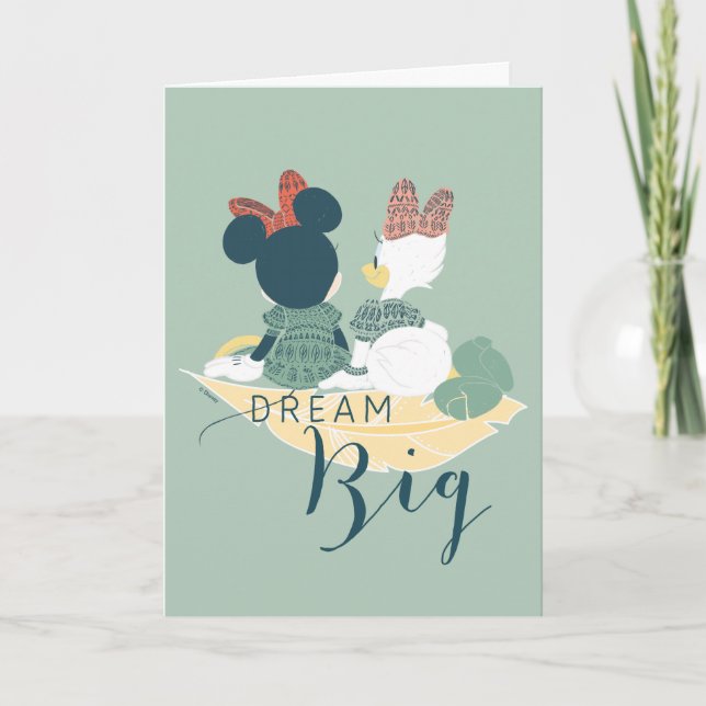 Minnie Mouse & Daisy Duck | Dream Big Card (Front)