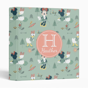 Minnie Mouse & Daisy Duck Let's Get Away Pattern Binder